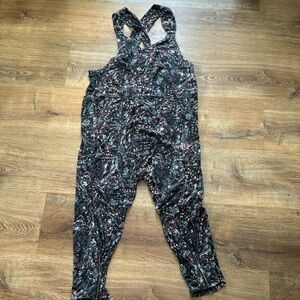 Free People Movement High Tide printed jumpsuit size small
